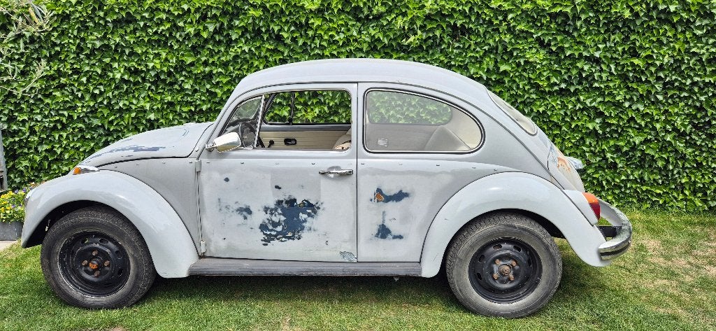 VW Kever 1300 - Restauratieproject met zeer goede basis, Auto's, Achterwielaandrijving, Beige, Volkswagen, Leder
