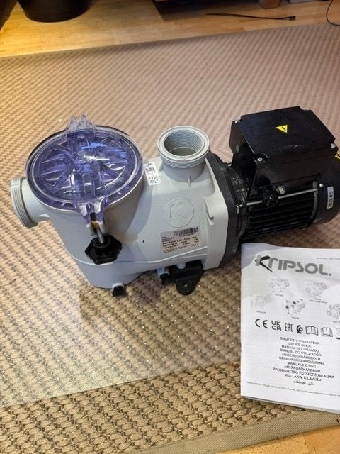 pompe de piscine KRIPSOL KS200, Enlèvement, Comme neuf, Pompe