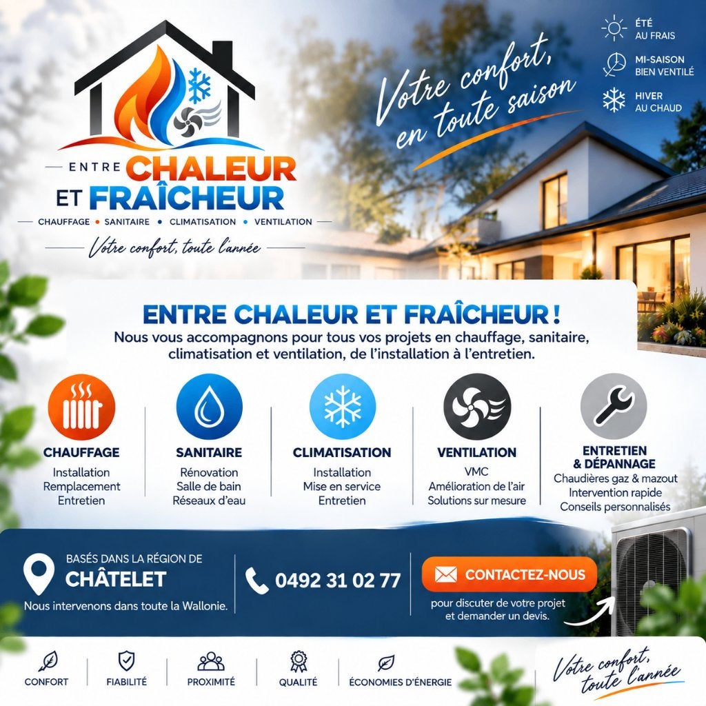 Chauffagiste - Sanitaire - Entretien & Dépannage chaudière, Installation