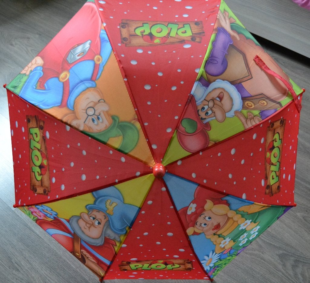 Paraplu Plop, Ophalen of Verzenden, Gebruikt, Rood