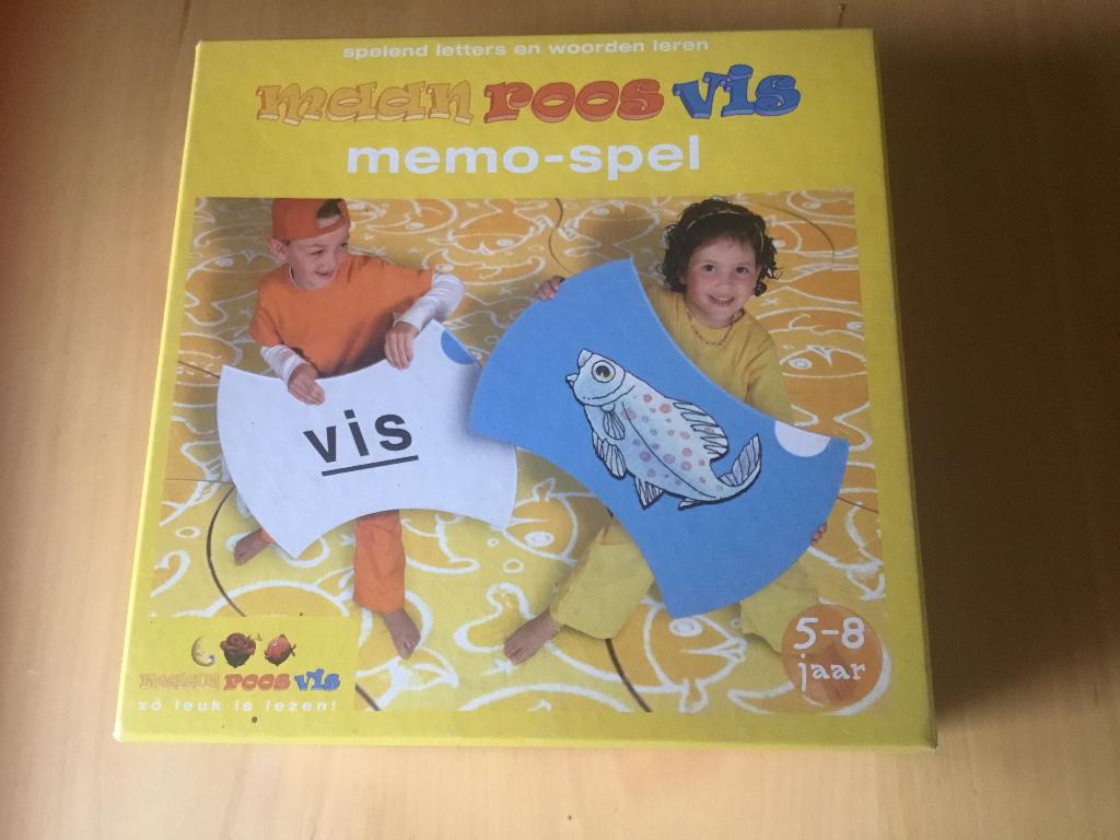 maan roos vis memo spel, Enlèvement, Comme neuf, Langue et Lecture
