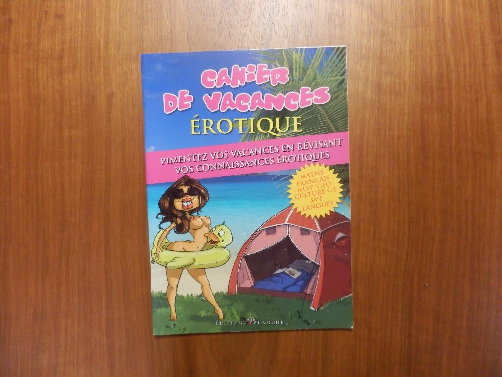 (98) -Cahier de vacances érotique - neuf -, Livres, Loisirs & Temps libre, Neuf, Autres sujets/thèmes, Enlèvement ou Envoi
