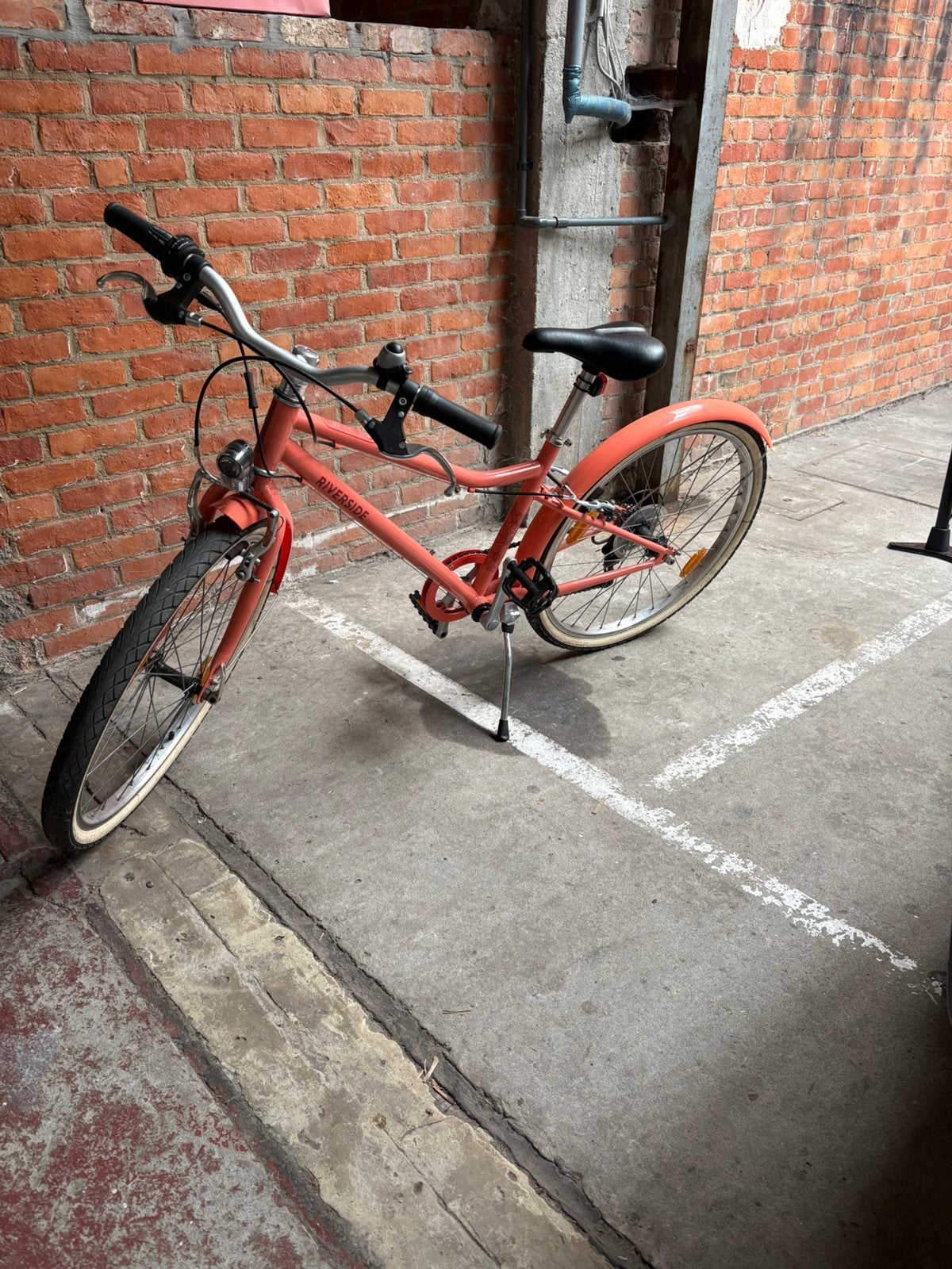 Fiets meisje riverside 500 9/12 norme europa 24”, Fietsen en Brommers, Ophalen, Gebruikt, Stuur 360° draaibaar, 20 tot 24 inch