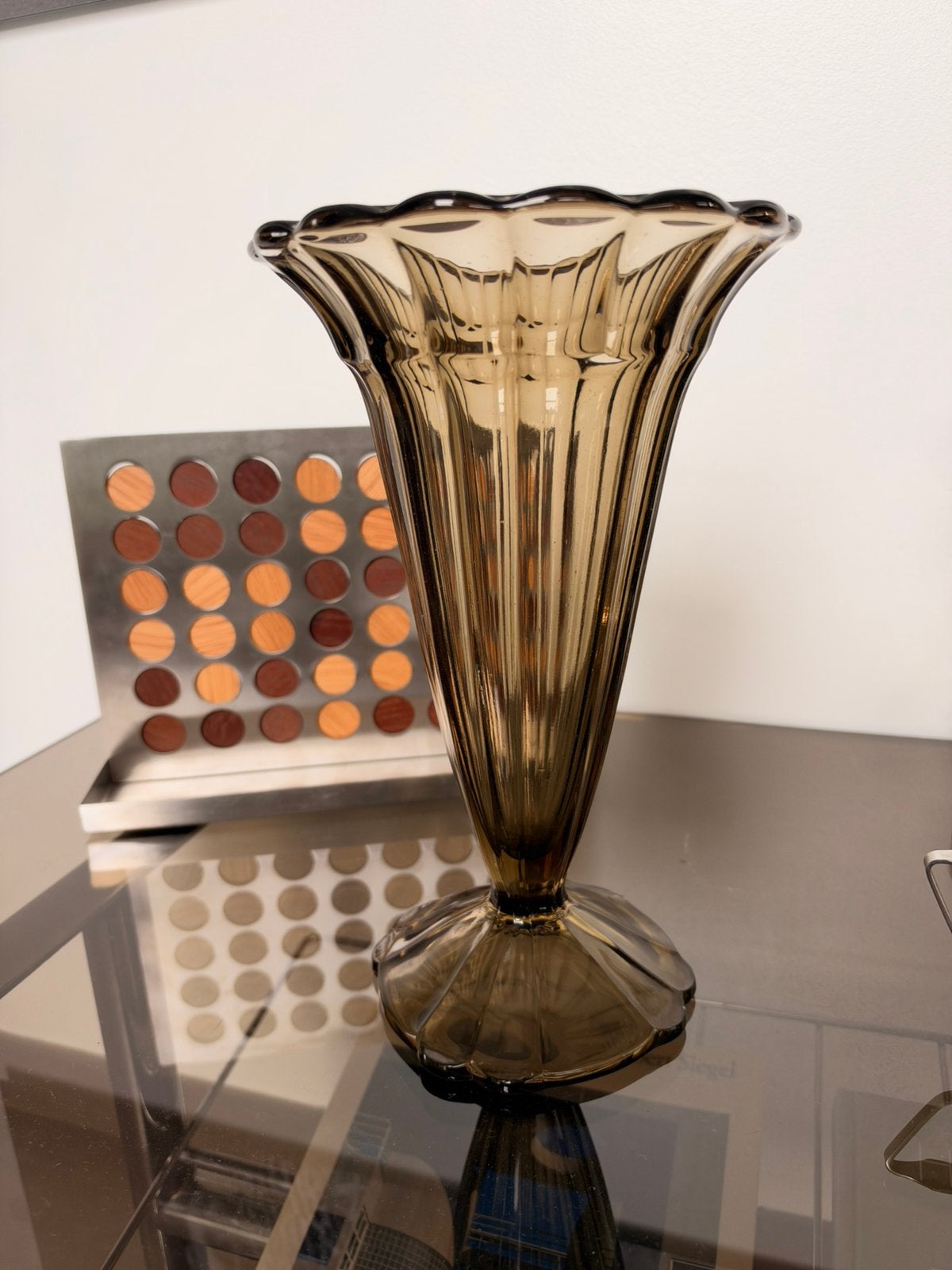 Prachtige art deco Josef Inwald tulpvaas, Enlèvement