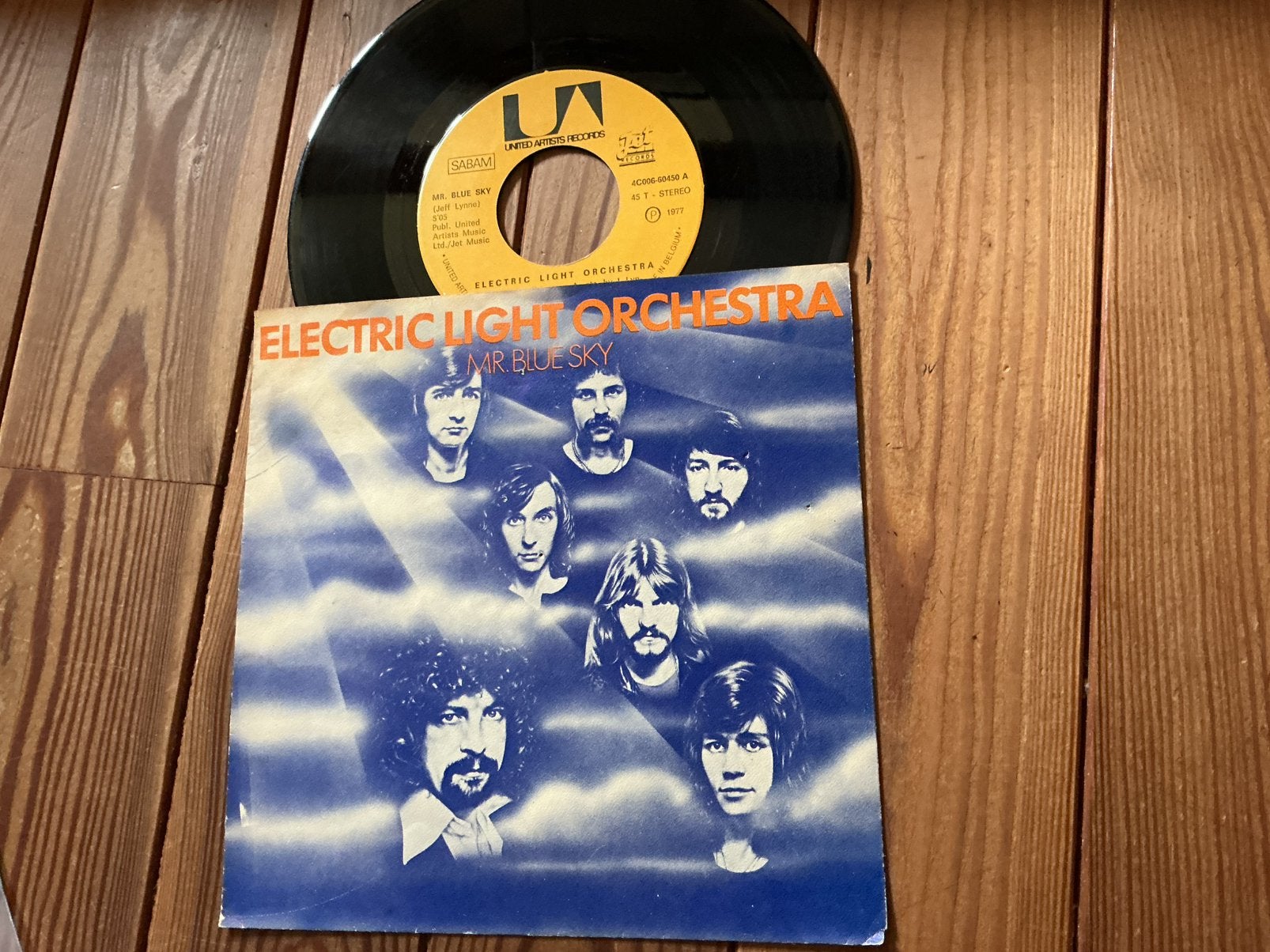 Orchestre à lumière électrique de 7 pouces - Mr Blue sky, Enlèvement ou Envoi, Utilisé
