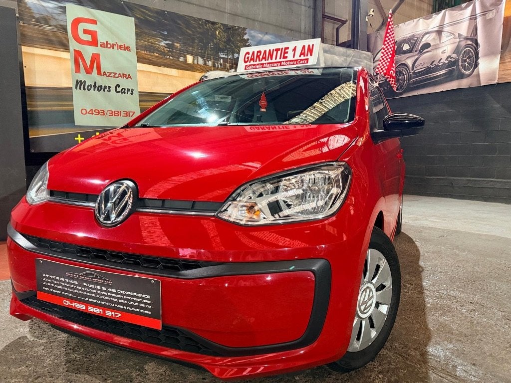 Volkswagen UP! 1.0i Airco V.E. Bluetooth, Auto's, https://public.car-pass.be/vhr/30215608-c2e0-43ee-aee8-ec6653428e95, Bluetooth
