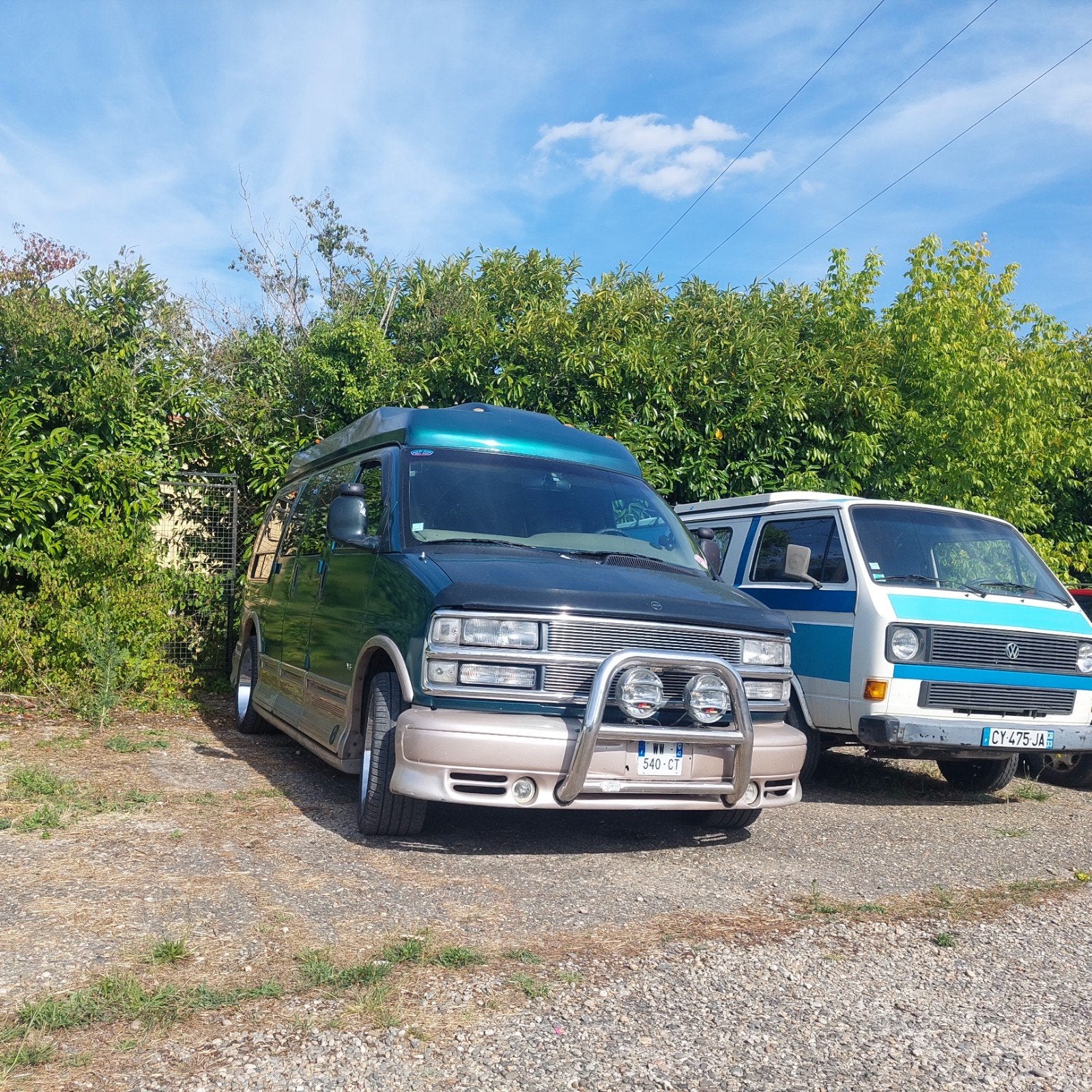 Chevrolet Chevy Express 1500, 5700 cm³, Automatique, LPG, Vert