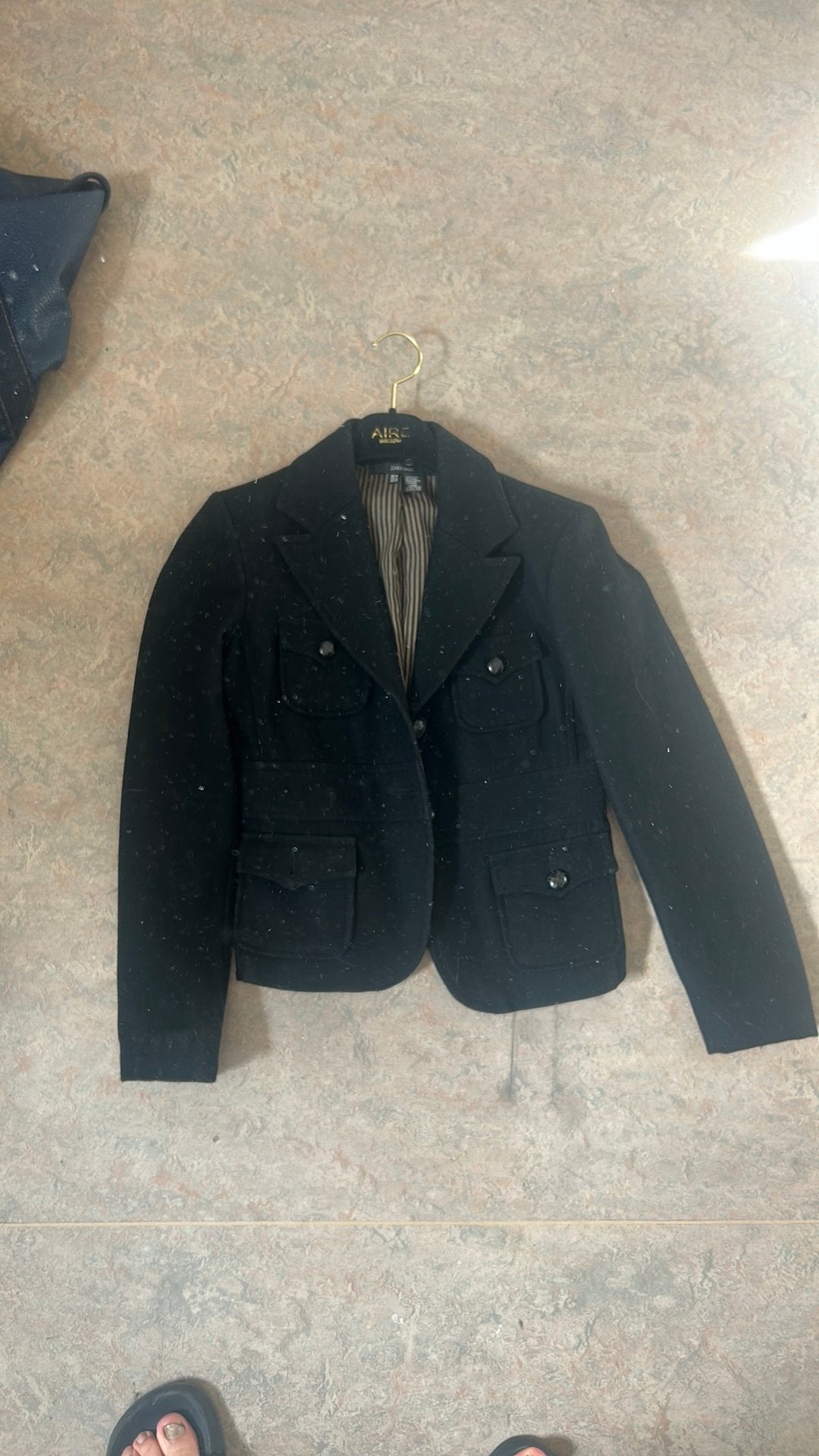 Zwarte vest Zara., Ophalen, Zo goed als nieuw