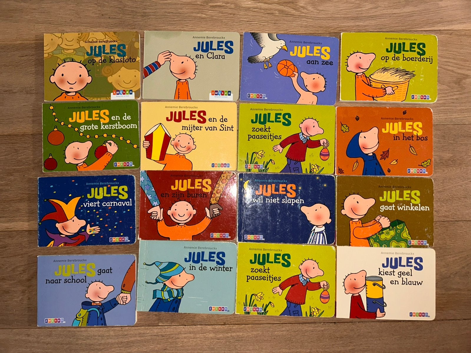 16 jules boekjes annemie berebrouckx, Ophalen of Verzenden, Gelezen