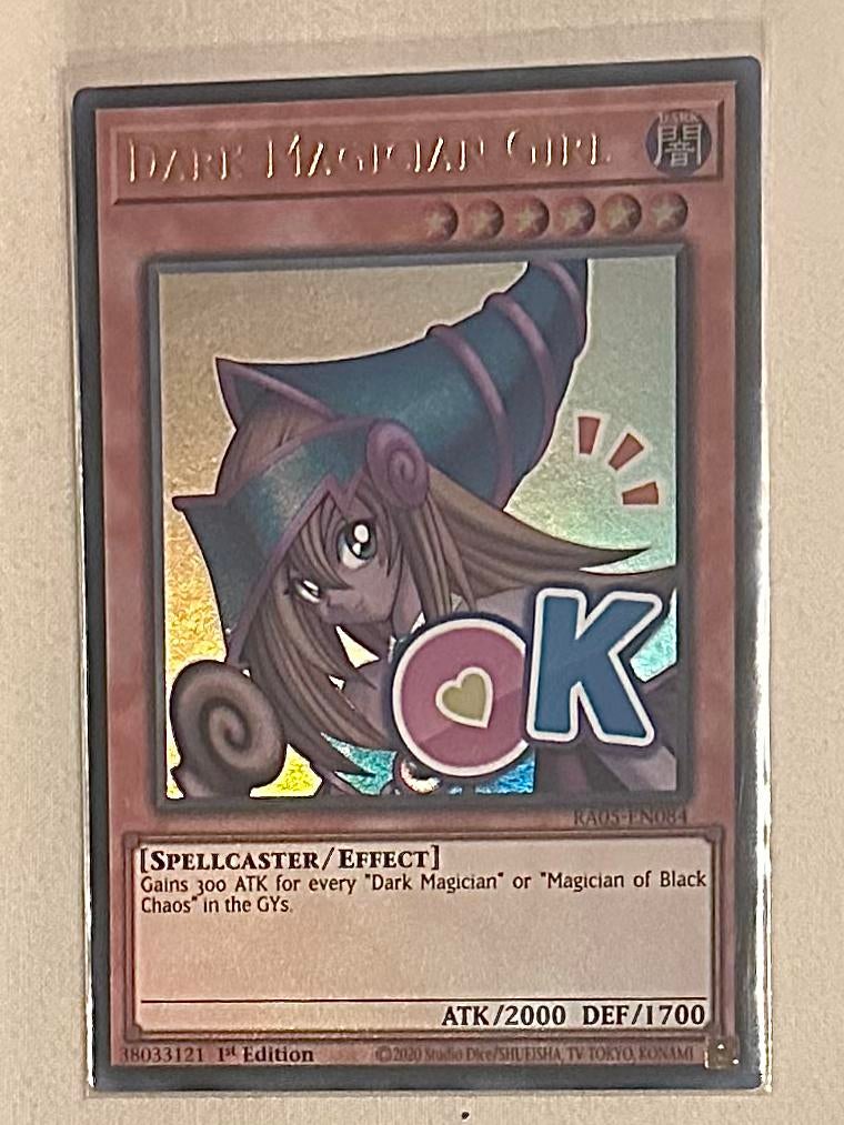 Dark Magician Girl - RA05-EN084 - 1st Edition Ultra Rare, Hobby en Vrije tijd, Verzamelkaartspellen | Yu-gi-Oh!, Ophalen, Zo goed als nieuw