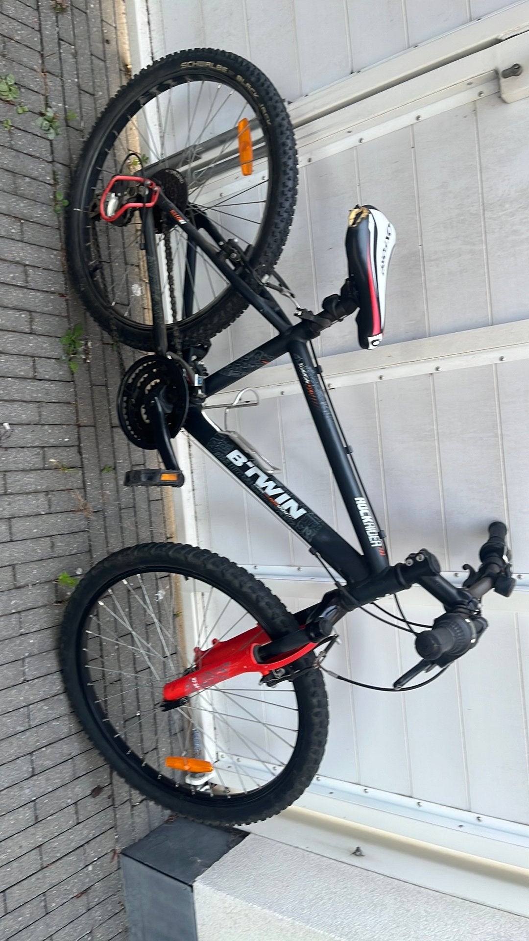 B-Twin fiets 1 fles houder, Ophalen, Gebruikt, Staal, Stuur 360° draaibaar