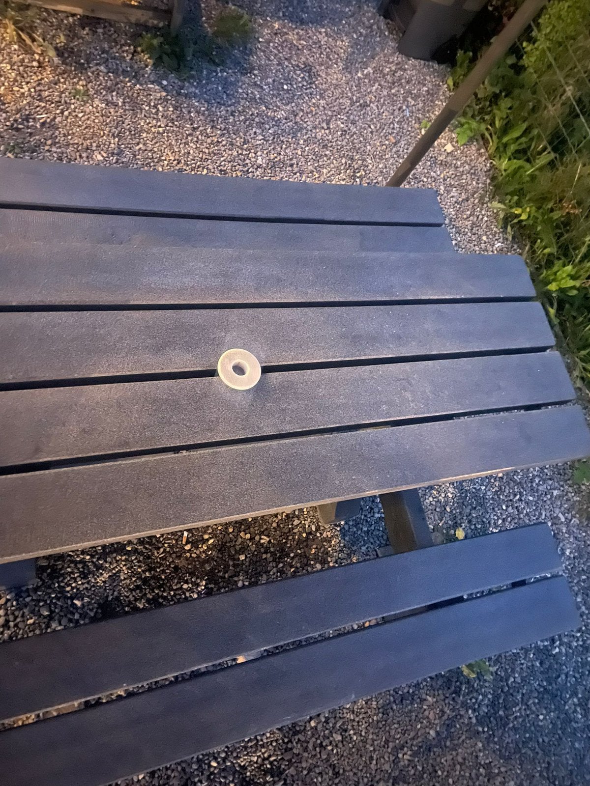 Terras picknicktafel, Ophalen, Zo goed als nieuw
