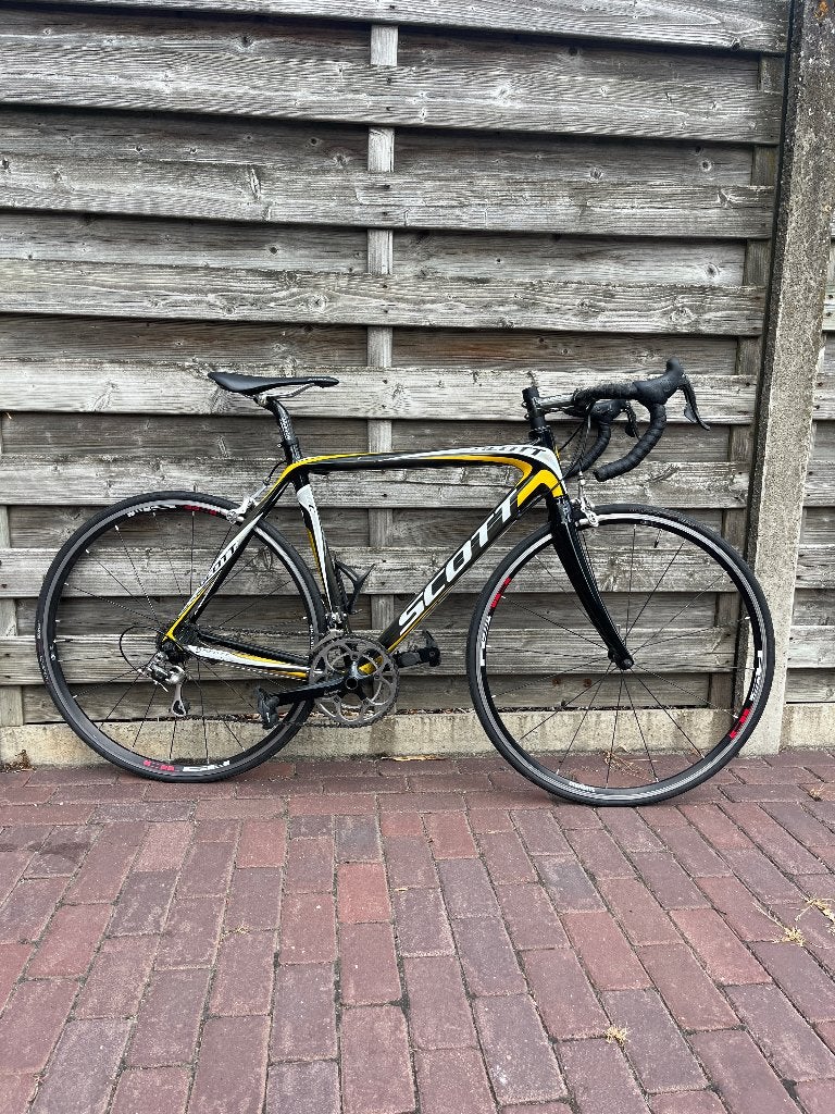 Scott Addict racefiets uit 2013, Gebruikt, Carbon, Heren, Ophalen