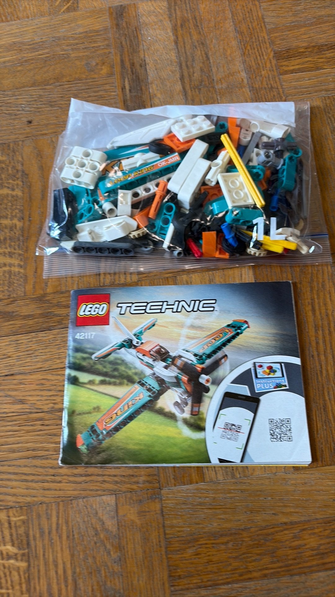 LEGO Technic 42117 – Avion de course – Complet, Enfants & Bébés, Lego, Comme neuf, Enlèvement, Technic