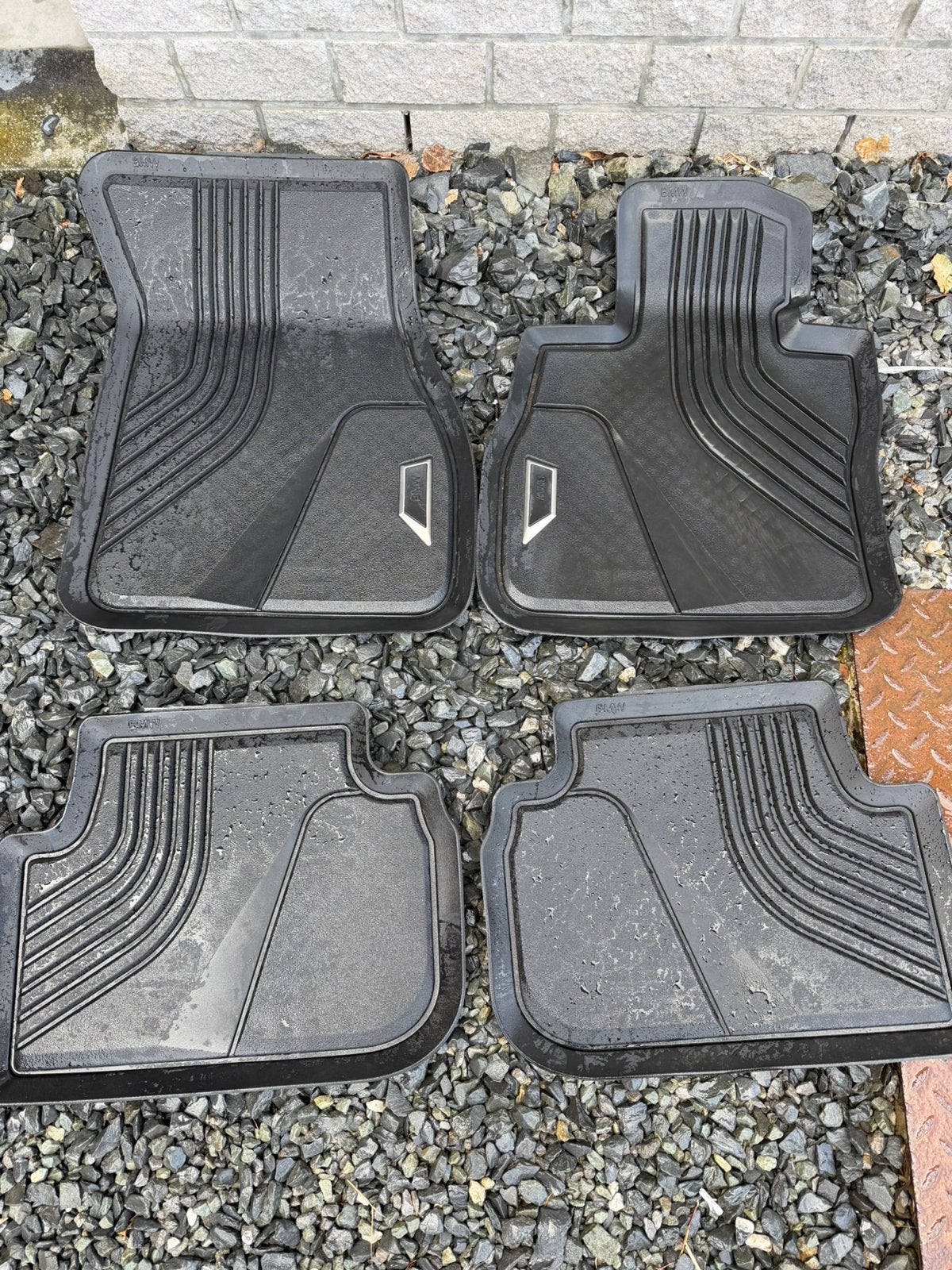 Carpette hiver et tapis de coffre bmw, Ophalen, Zo goed als nieuw