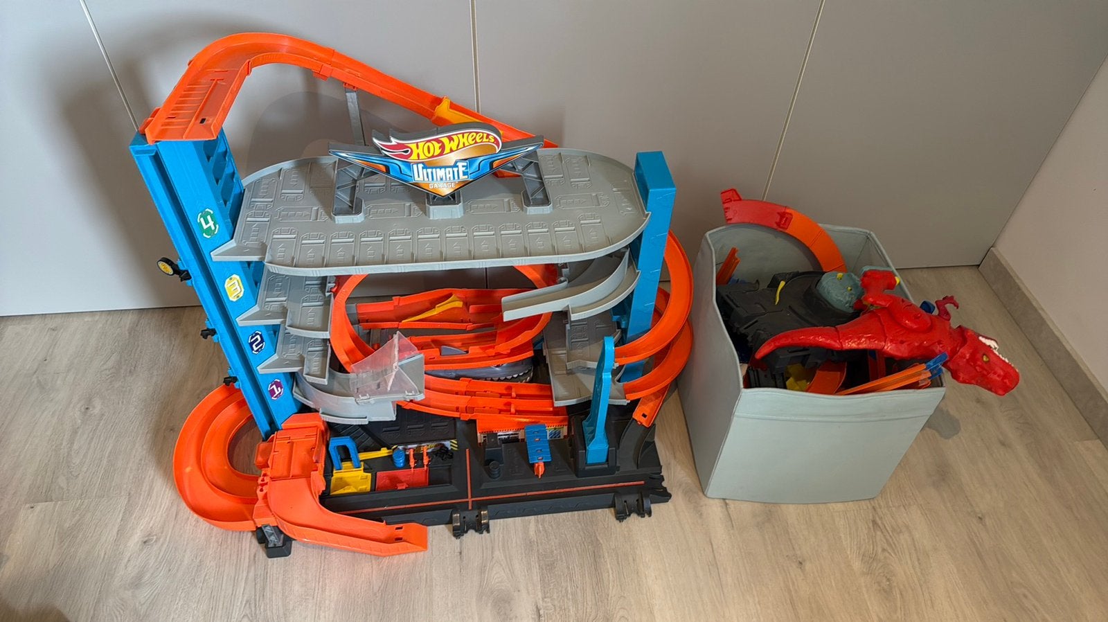 Hot wheels ultimate garage, Ophalen, Gebruikt, Hot Wheels