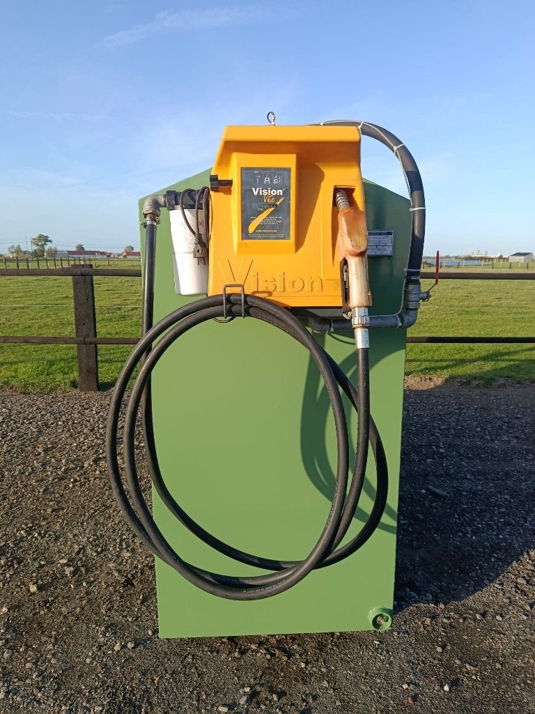 Dubbelwandige mazouttank, Ophalen, Gebruikt