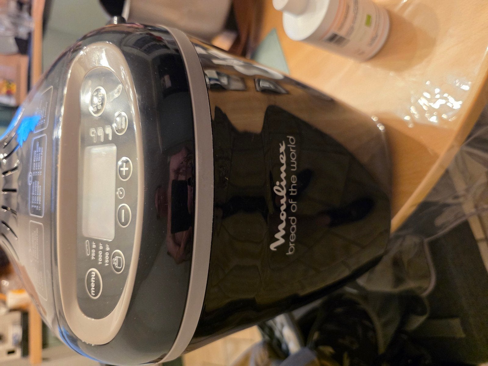 Moulinex Pain du monde, Elektronische apparatuur, Broodbakmachines, 1600 gram deeg of meer, Ophalen, Met timer, Gebruikt