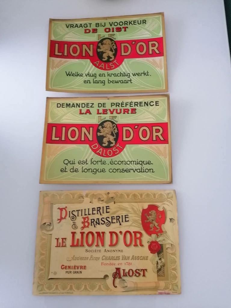 Reclame Lion D'or, Ophalen, Zo goed als nieuw