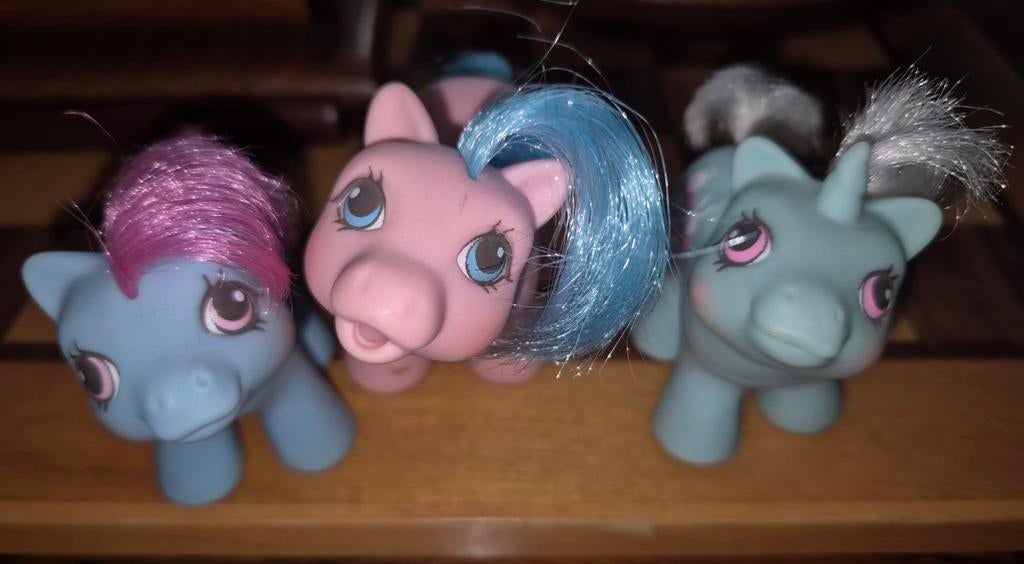 My little pony G1 3 baby pony's, Ophalen of Verzenden