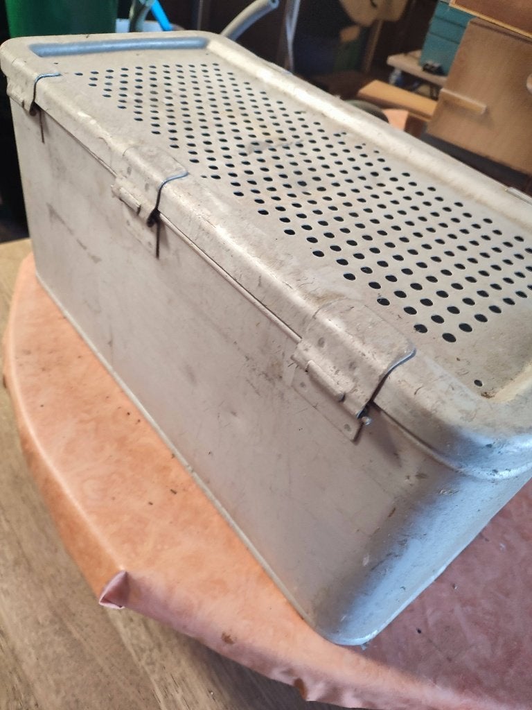 aluminium kist, Bricolage & Construction, Métaux, Enlèvement, Utilisé, Aluminium