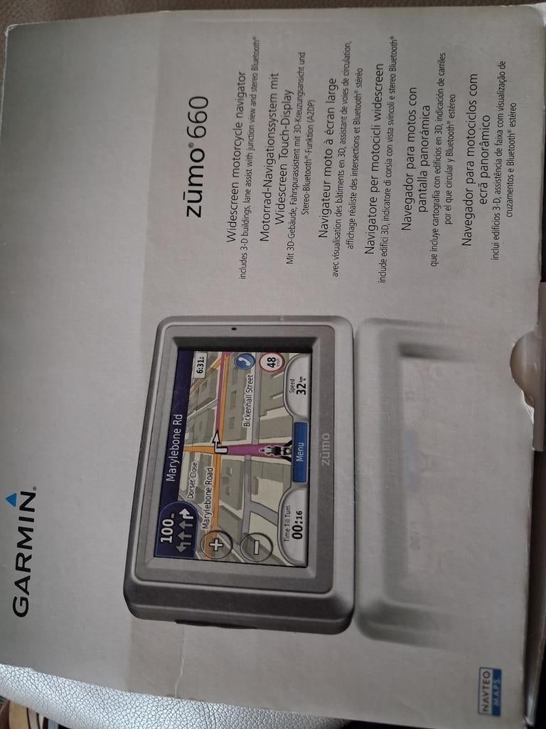 Garmin Zumo 660 gps voor motor, Motoren, Ophalen