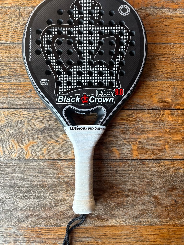 Raquette de padel Black crown piton 9.0, Sport en Fitness, Overige Sport en Fitness, Ophalen, Gebruikt