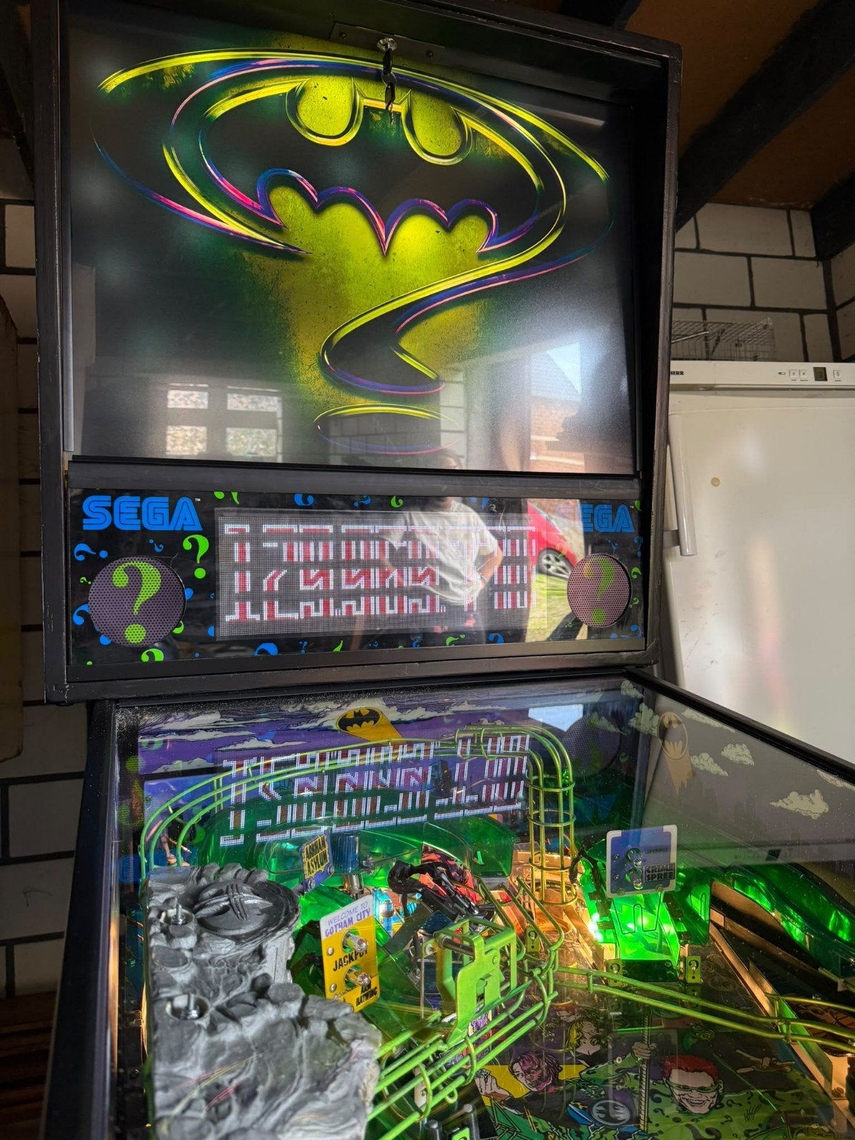 flipper Batman, Enlèvement, Flipper (jeu)