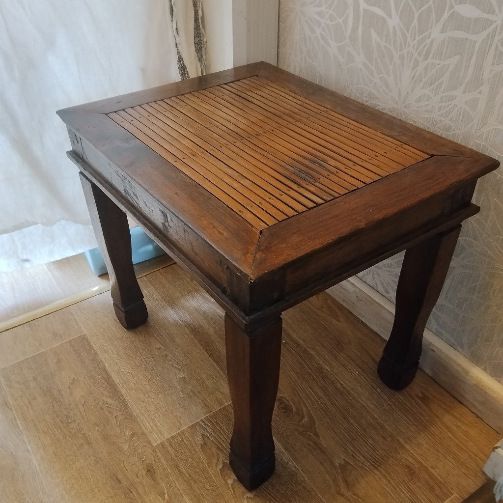 Antieke salontafel van massief eikenhout - Coffee tafel, Ophalen