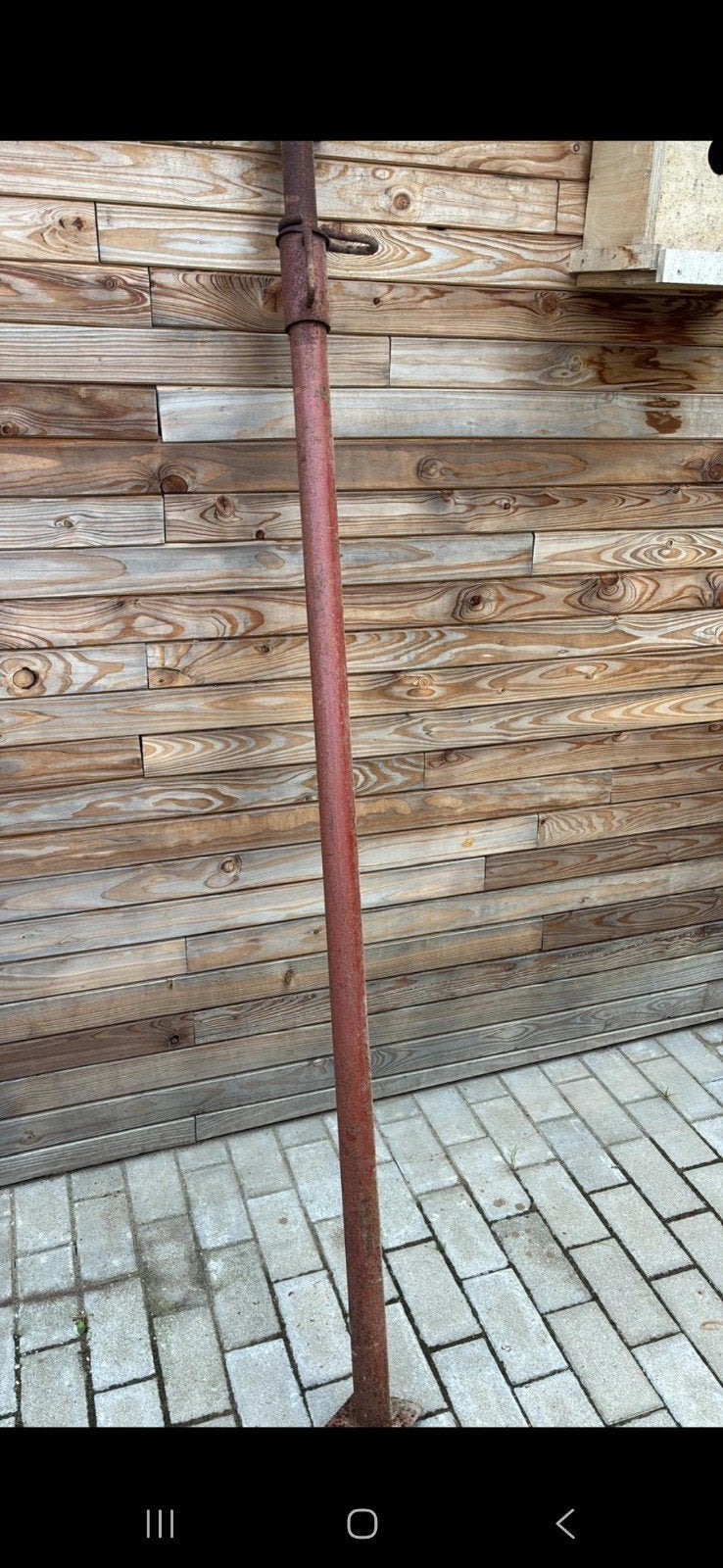 À vendre : 8 entretoises robustes en fer — 80€, Bricolage & Construction, Échafaudages, Enlèvement ou Envoi