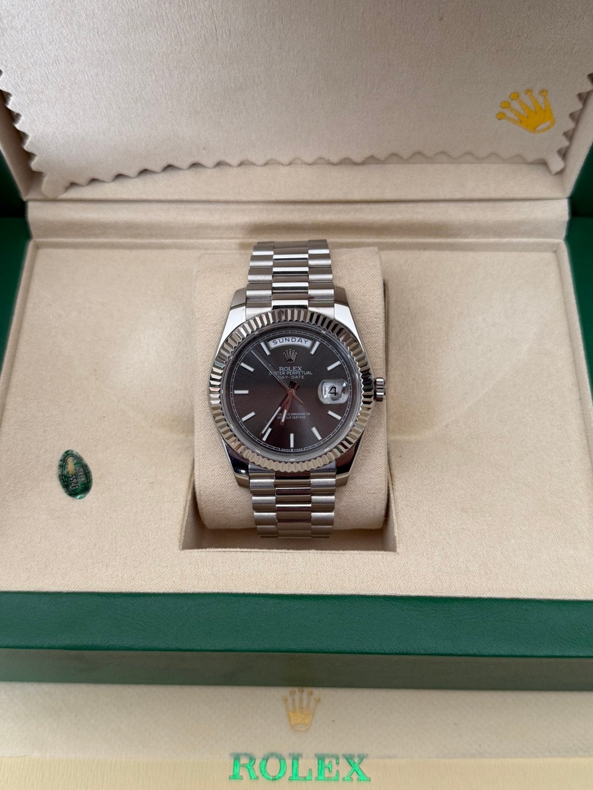 Rolex DayDate 40 mm, Enlèvement ou Envoi, Neuf, Rolex