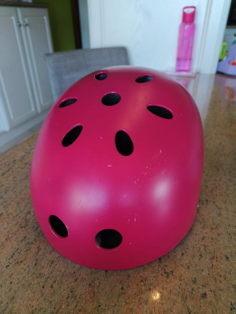 Kinder fietshelm, Ophalen