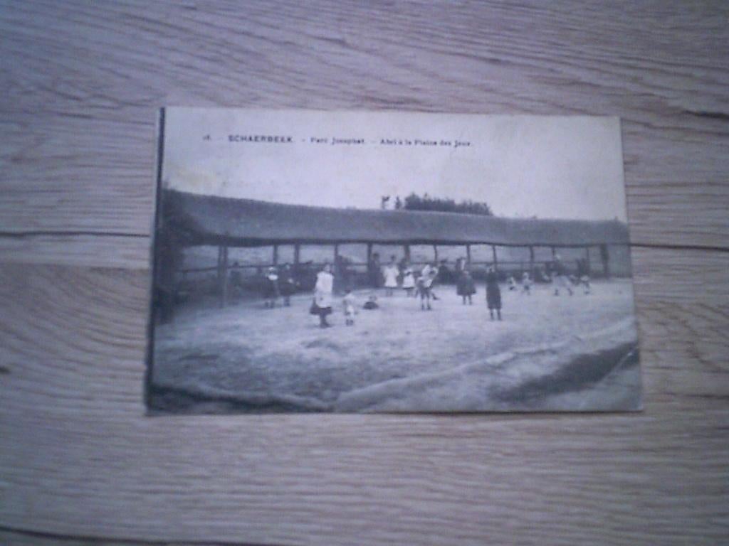 SCHAERBEEK: Parc Josaphat - Abri à la Plaine des Jeux, Ophalen of Verzenden, Voor 1920, Gelopen, Brussel (Gewest)