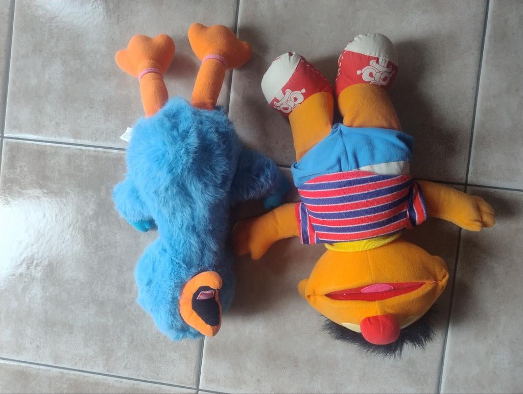 Knuffels Sesamstraat, Ophalen