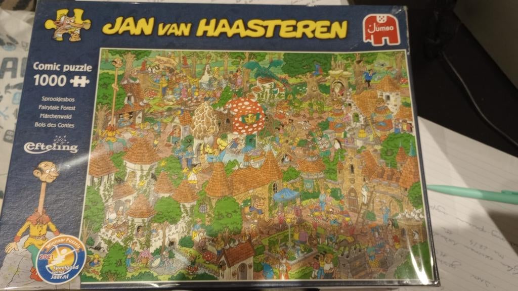Puzzel Van Haasteren Efteling, Hobby en Vrije tijd, Ophalen