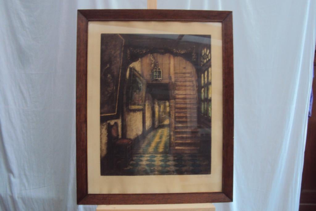 ets, Antiek en Kunst, Kunst | Etsen en Gravures, Ophalen