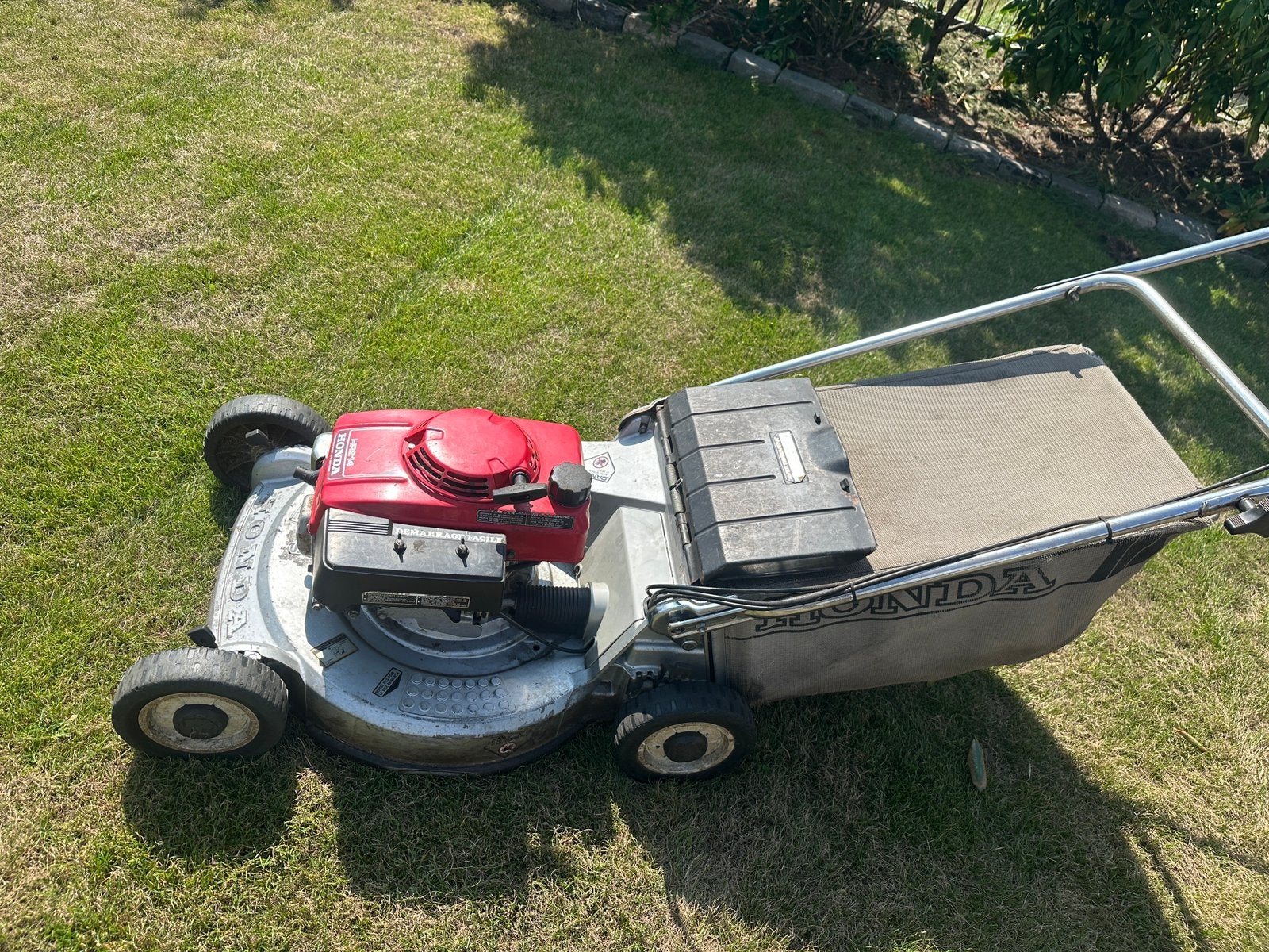 Grasmaaier Honda HR 214, Ophalen, Zo goed als nieuw, Versnellingen