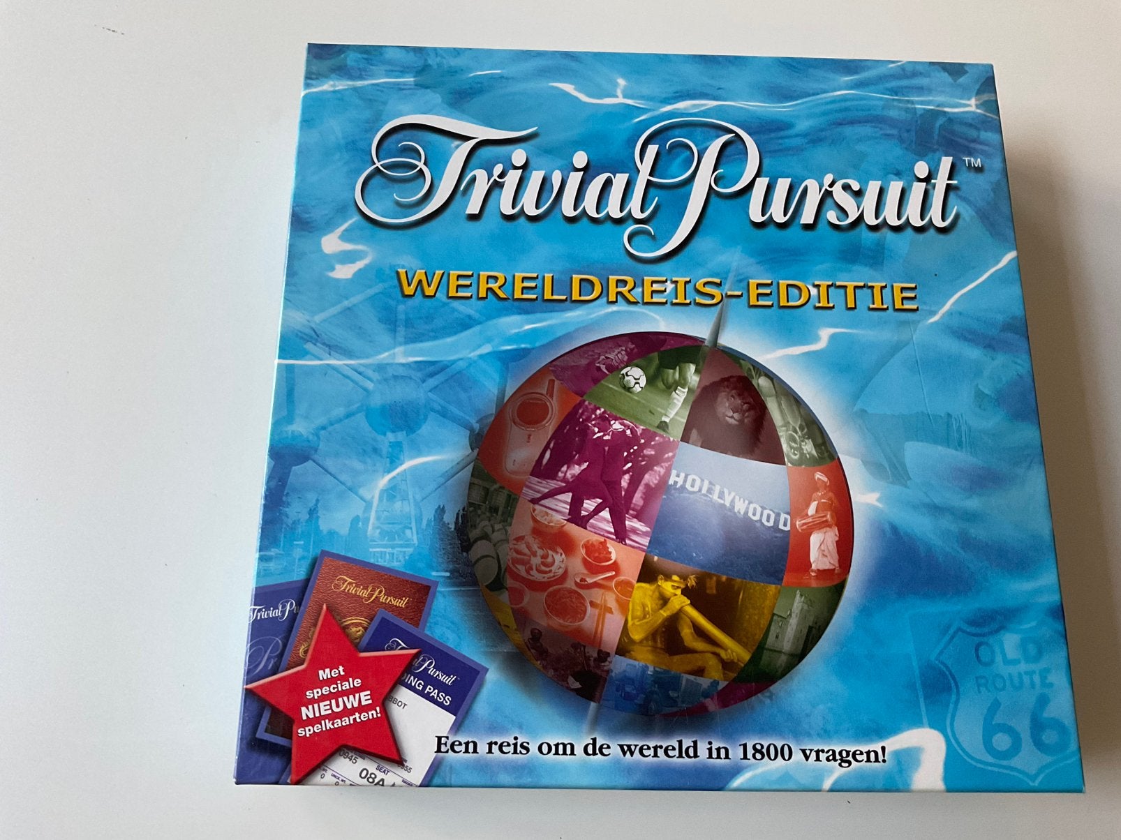Trivial Pursuit: wereldreis editie, zgan, Ophalen, Zo goed als nieuw