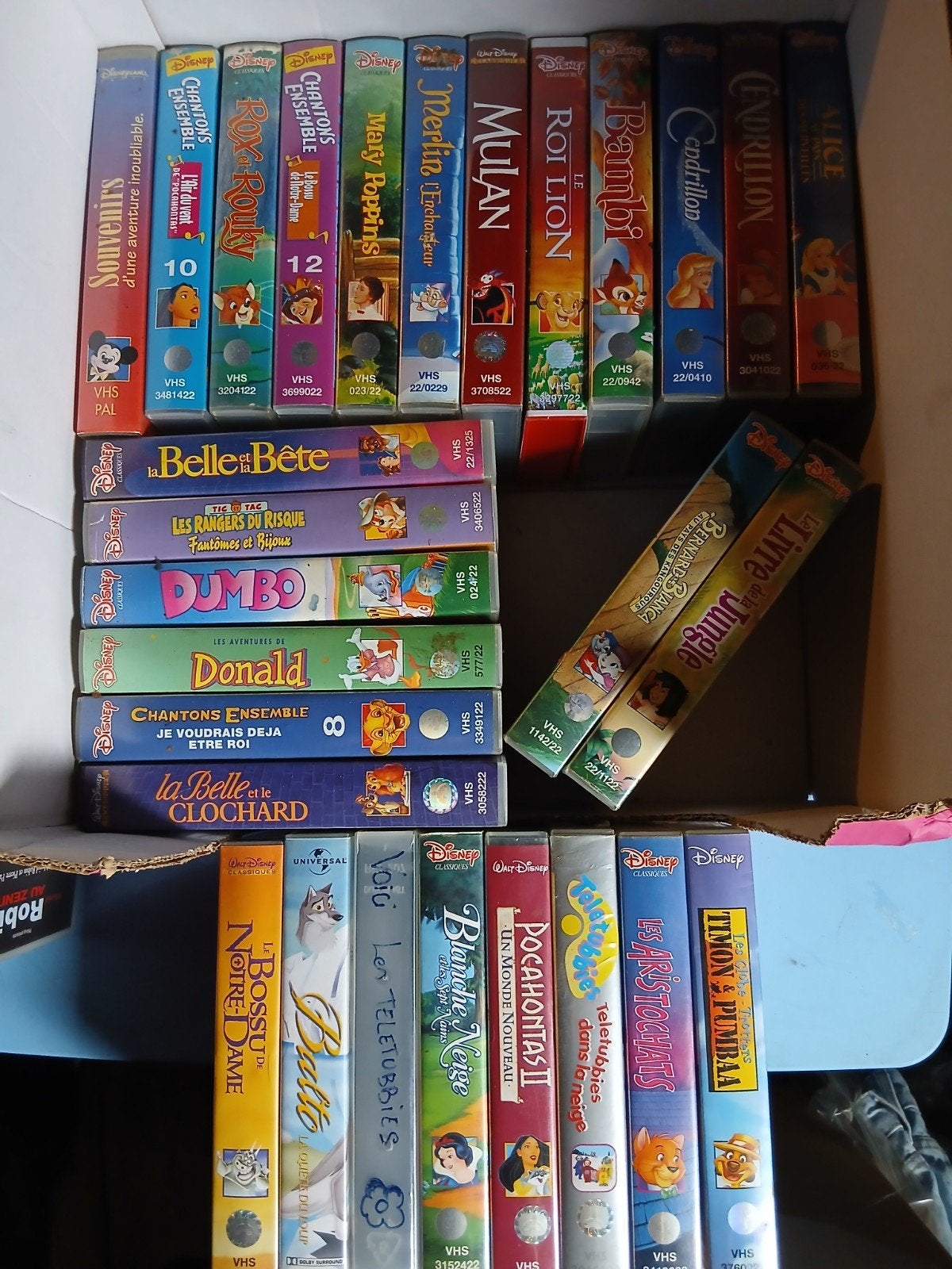 Lot de K7 Disney, CD & DVD, VHS | Enfants & Jeunesse, Enlèvement ou Envoi