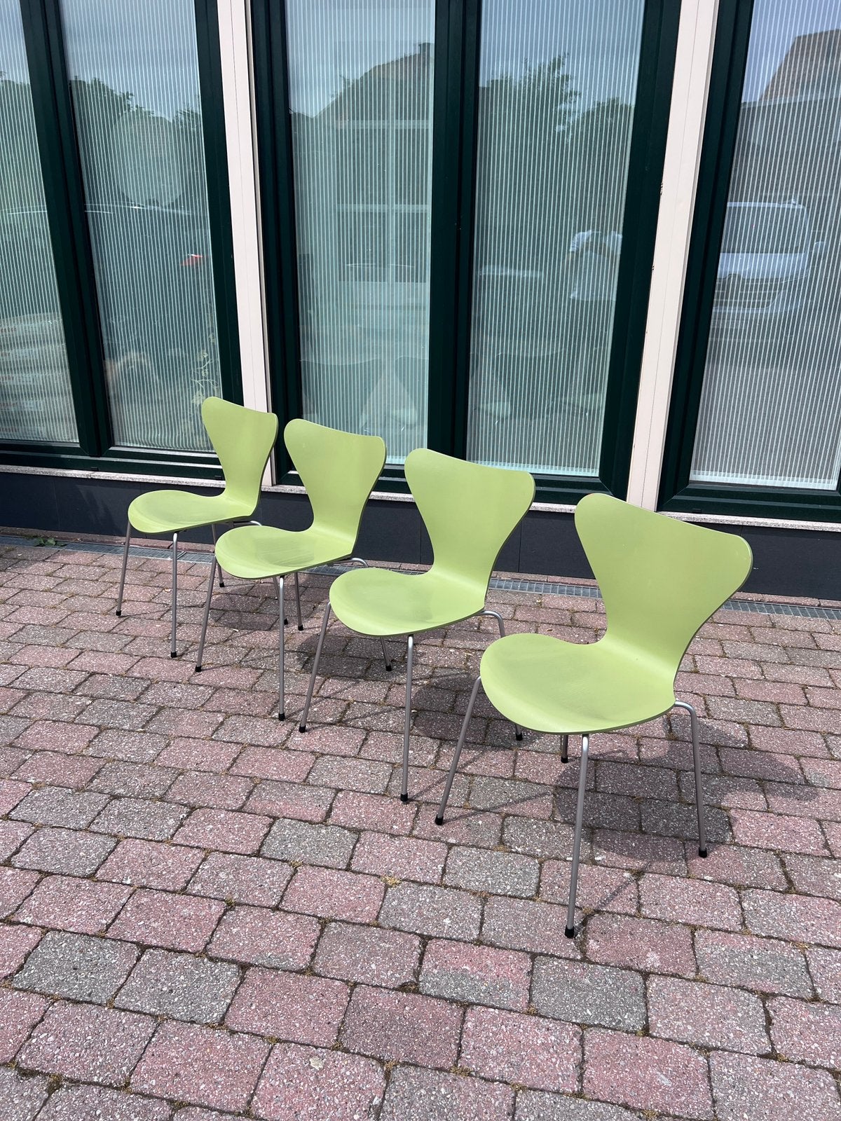 Fritz Hansen series 7 - Lime green, Ophalen