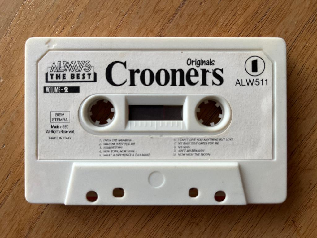 cassette Crooners originals Vol. 2, Cd's en Dvd's, Cassettebandjes, Gebruikt, Overige genres, 1 bandje, Ophalen of Verzenden