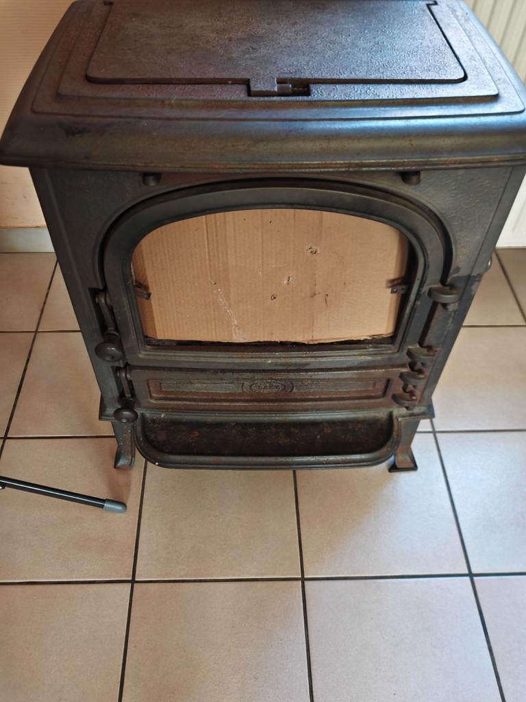 Poêle bois charbon, Maison & Meubles, Poêles, Enlèvement, Utilisé, Autres carburants