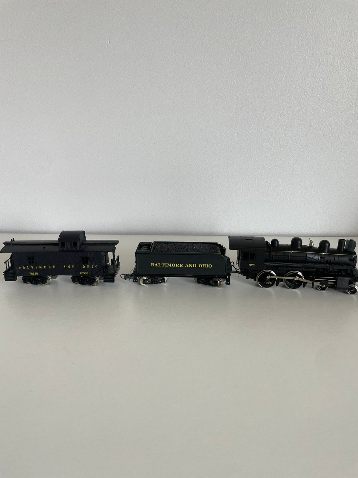 Locomotive + tender Baltimore and Ohio, Enlèvement ou Envoi, Utilisé