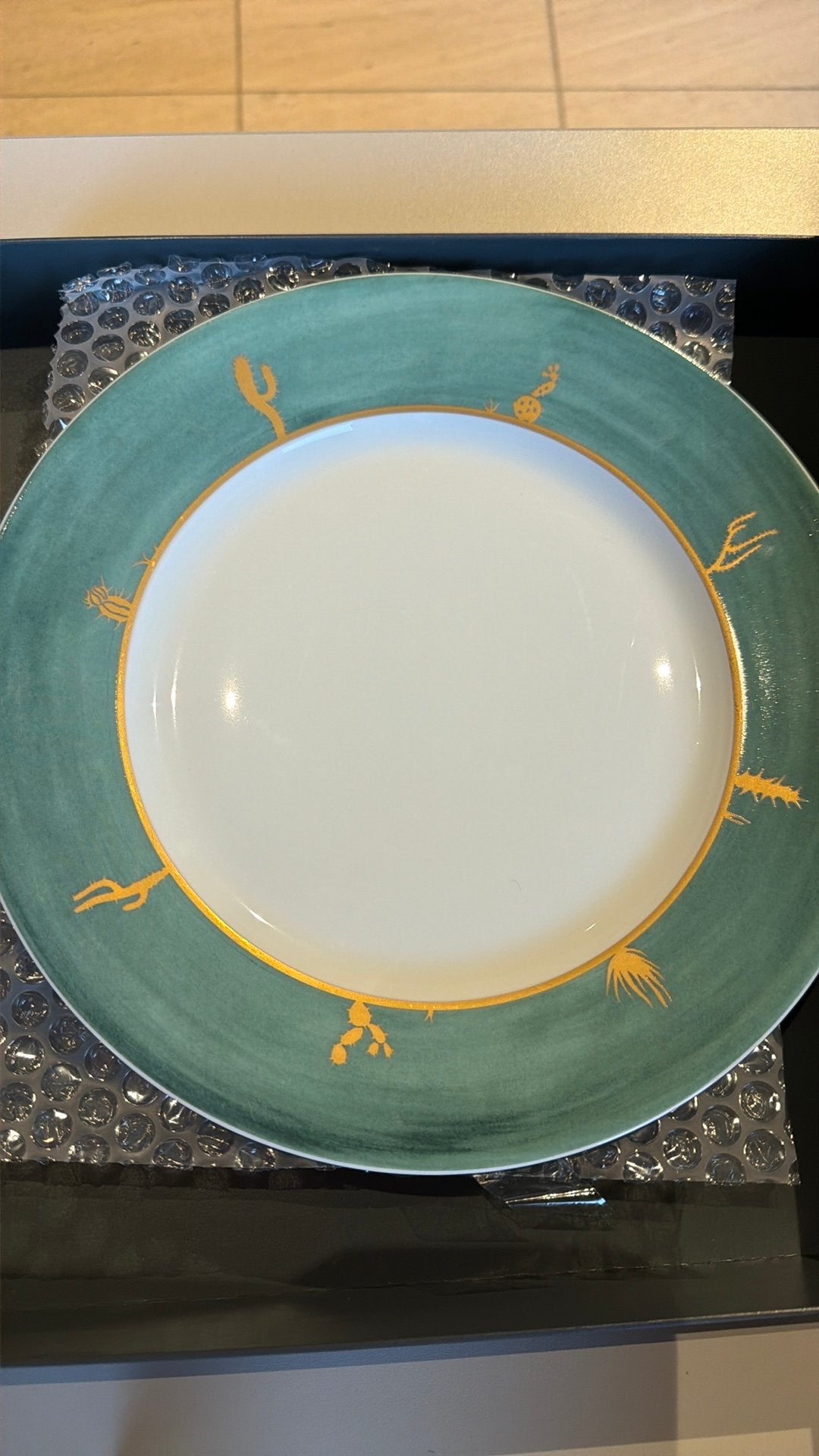 Daum les Cactus 10 borden Limoges Hilton Mac Cormico, Ophalen, Zo goed als nieuw
