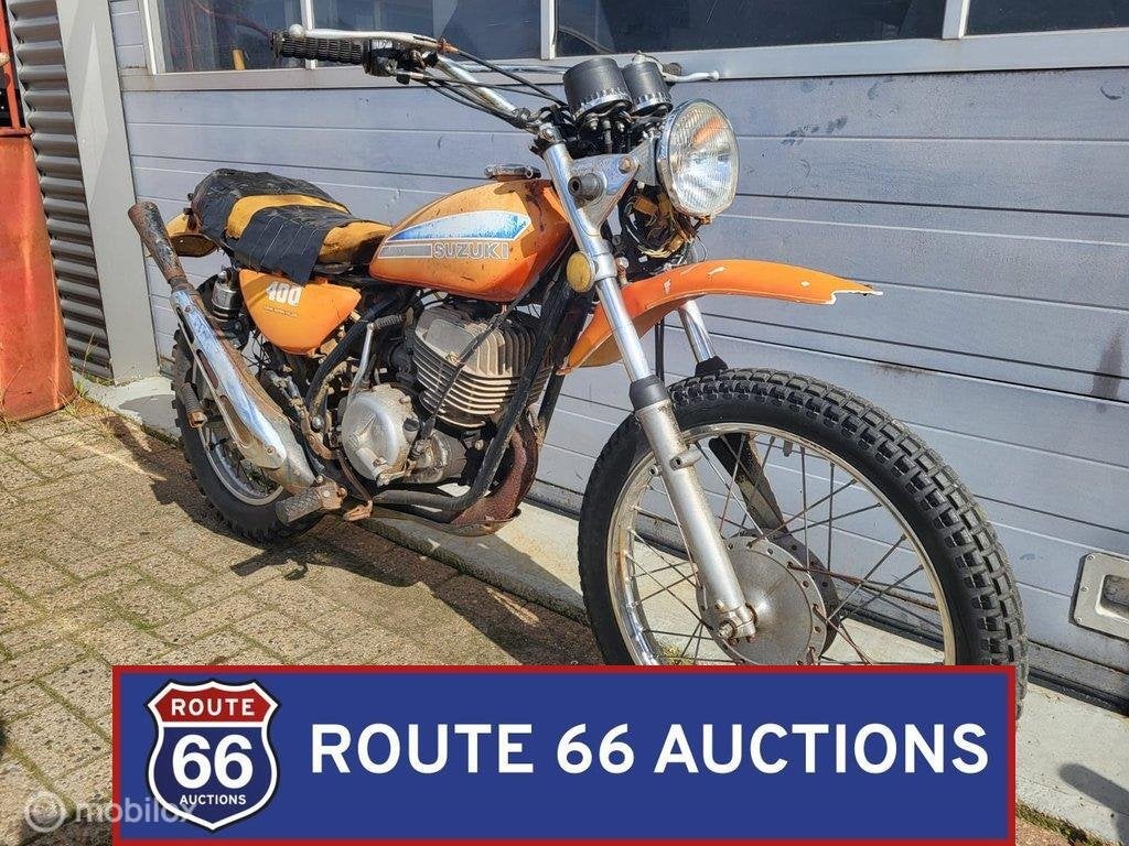 Suzuki TS400 | 1974 | Route 66 Auctions, Motoren, Gebruikt, Overig, Handgeschakeld