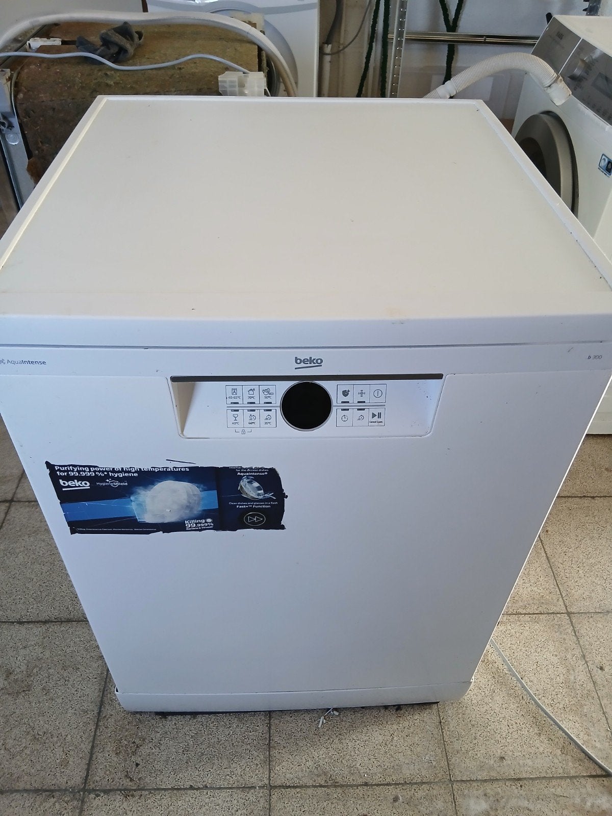 beko vaatwasmachine, Elektronische apparatuur, Vaatwasmachines, Ophalen, Zo goed als nieuw, Vrijstaand