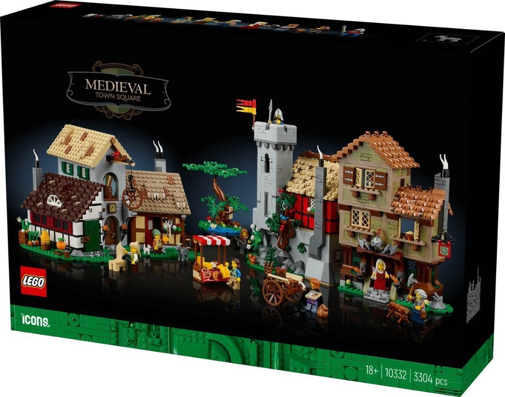 LEGO Castle 10332 Medieval Town Square SEALED NIEUW, Neuf, Enlèvement ou Envoi, Lego, Ensemble complet