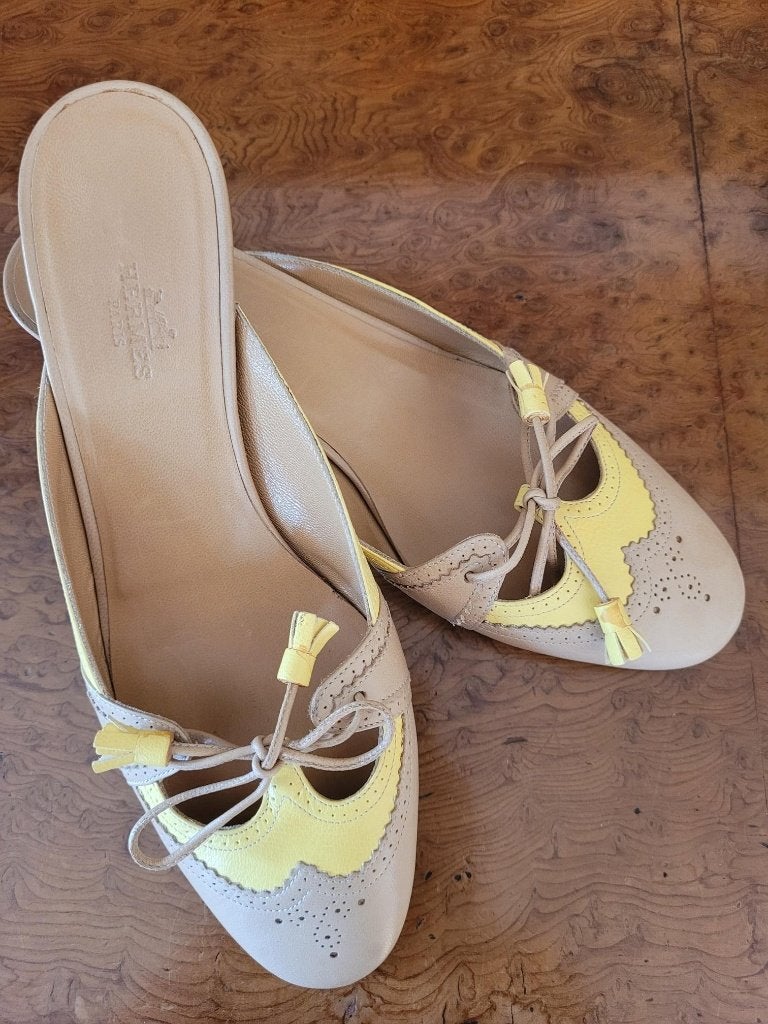 Chaussures Hermès 37.5, Vêtements | Femmes, Chaussures, Neuf, Enlèvement ou Envoi, Beige, Hermès