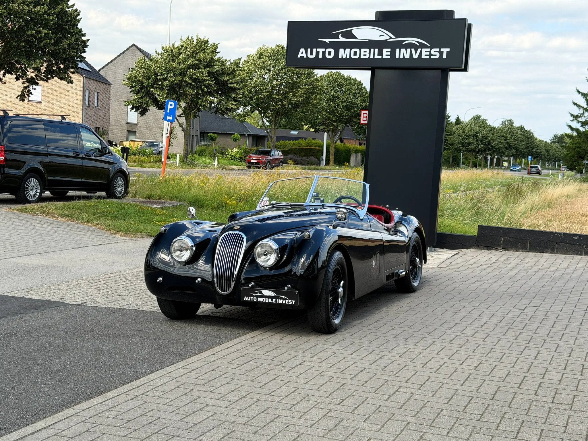 Jaguar XK 120 SE//WIRE WHEELS//TURN KEY CAR 0483/47.20.60, Zwart, Leder, Handgeschakeld, 2 zetels