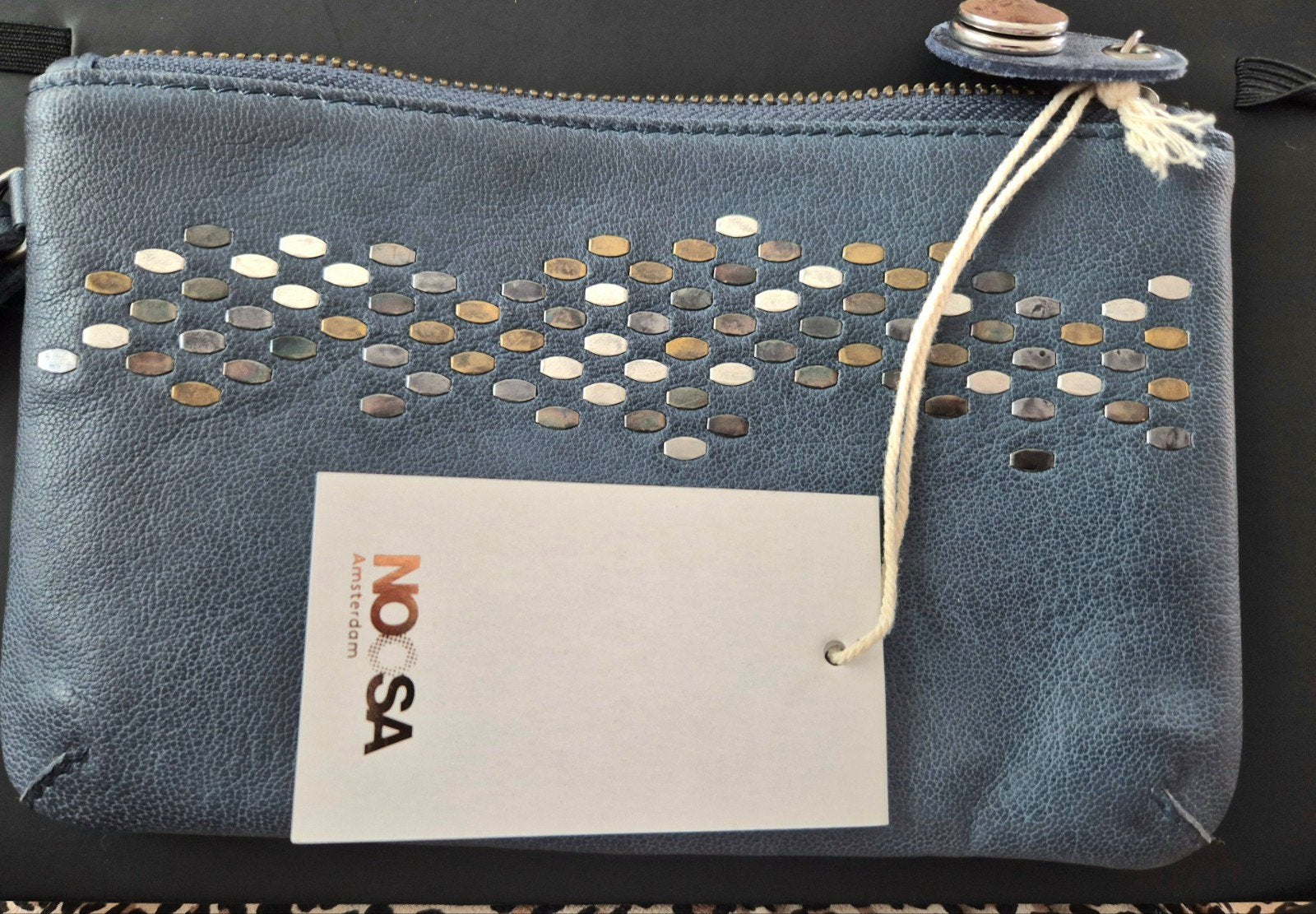 Prachtig NOOSA Amsterdam clutch/polstasje of toilettasje, Ophalen of Verzenden